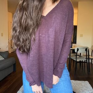 Purple Sweater